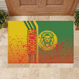Cameroon Soccer Rubber Doormat Indomitable Lions Football - Road To Champion