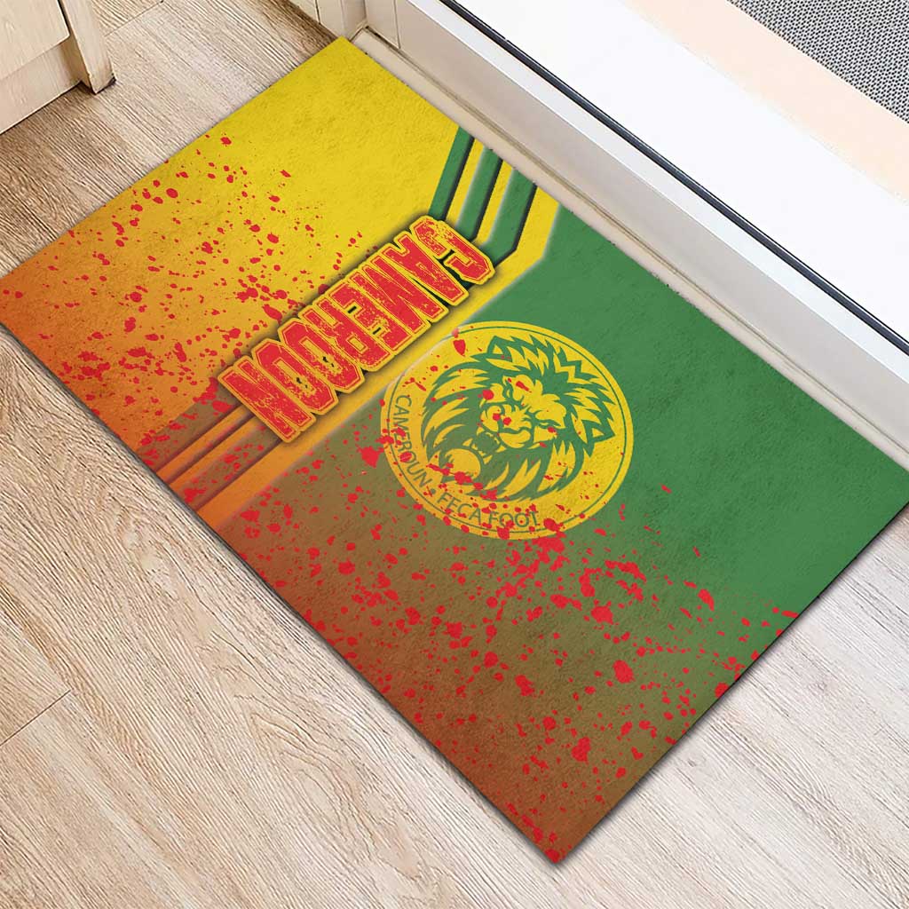 Cameroon Soccer Rubber Doormat Indomitable Lions Football - Road To Champion