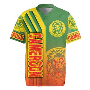 Cameroon Soccer Rugby Jersey Indomitable Lions Football - Road To Champion