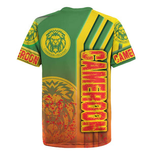 Cameroon Soccer Rugby Jersey Indomitable Lions Football - Road To Champion