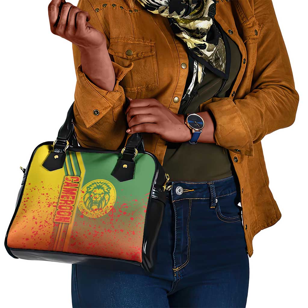 Cameroon Soccer Shoulder Handbag Indomitable Lions Football - Road To Champion