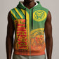 Cameroon Soccer Sleeveless Zip Hoodie Indomitable Lions Football - Road To Champion - African Pride