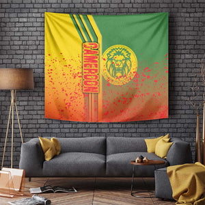 Cameroon Soccer Tapestry Indomitable Lions Football - Road To Champion