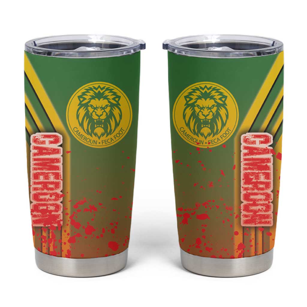 Cameroon Soccer Tumbler Cup Indomitable Lions Football - Road To Champion