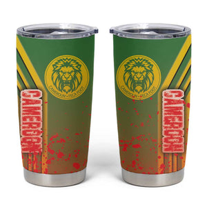Cameroon Soccer Tumbler Cup Indomitable Lions Football - Road To Champion