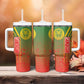 Cameroon Soccer Tumbler With Handle Indomitable Lions Football - Road To Champion