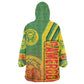 Cameroon Soccer Wearable Blanket Hoodie Indomitable Lions Football - Road To Champion