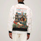 Never Underestimate A Girl Who Loves Reading Books Bomber Jacket African Book Lovers