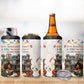 Never Underestimate A Girl Who Loves Reading Books 4 in 1 Can Cooler Tumbler African Book Lovers