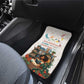 Never Underestimate A Girl Who Loves Reading Books Car Mats African Book Lovers