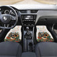Never Underestimate A Girl Who Loves Reading Books Car Mats African Book Lovers