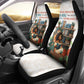 Never Underestimate A Girl Who Loves Reading Books Car Seat Cover African Book Lovers