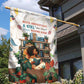 Never Underestimate A Girl Who Loves Reading Books Garden Flag African Book Lovers