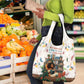 Never Underestimate A Girl Who Loves Reading Books Grocery Bag African Book Lovers