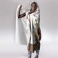 Never Underestimate A Girl Who Loves Reading Books Hooded Blanket African Book Lovers