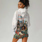 Never Underestimate A Girl Who Loves Reading Books Hoodie Dress African Book Lovers