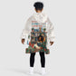 Never Underestimate A Girl Who Loves Reading Books Kid Wearable Blanket Hoodie African Book Lovers