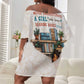 Never Underestimate A Girl Who Loves Reading Books Off Shoulder Short Dress African Book Lovers