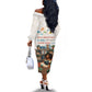 Never Underestimate A Girl Who Loves Reading Books Off The Shoulder Long Sleeve Dress African Book Lovers