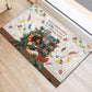 Never Underestimate A Girl Who Loves Reading Books Rubber Doormat African Book Lovers
