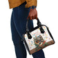 Never Underestimate A Girl Who Loves Reading Books Shoulder Handbag African Book Lovers