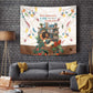 Never Underestimate A Girl Who Loves Reading Books Tapestry African Book Lovers