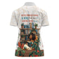 Never Underestimate A Girl Who Loves Reading Books Women Polo Shirt African Book Lovers