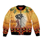 Dear Black Girl Bomber Jacket African Pride Black Women