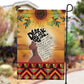 Dear Black Girl Garden Flag African Pride Black Women
