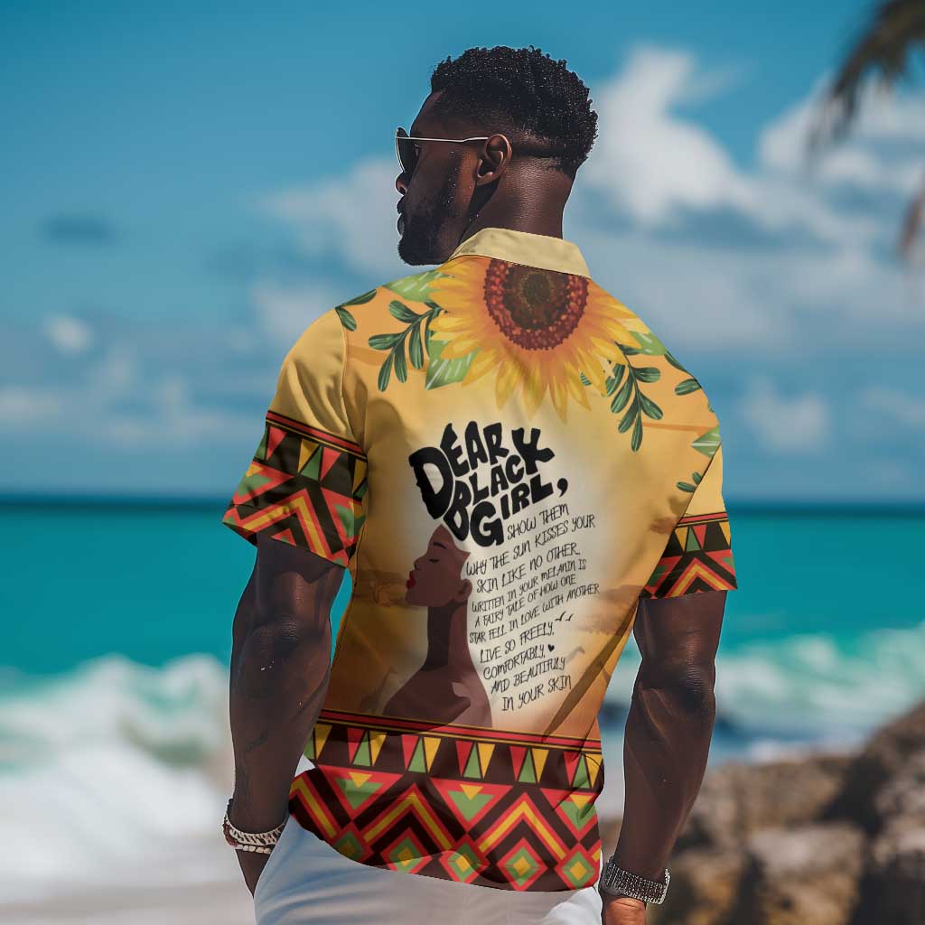 Dear Black Girl Hawaiian Shirt African Pride Black Women