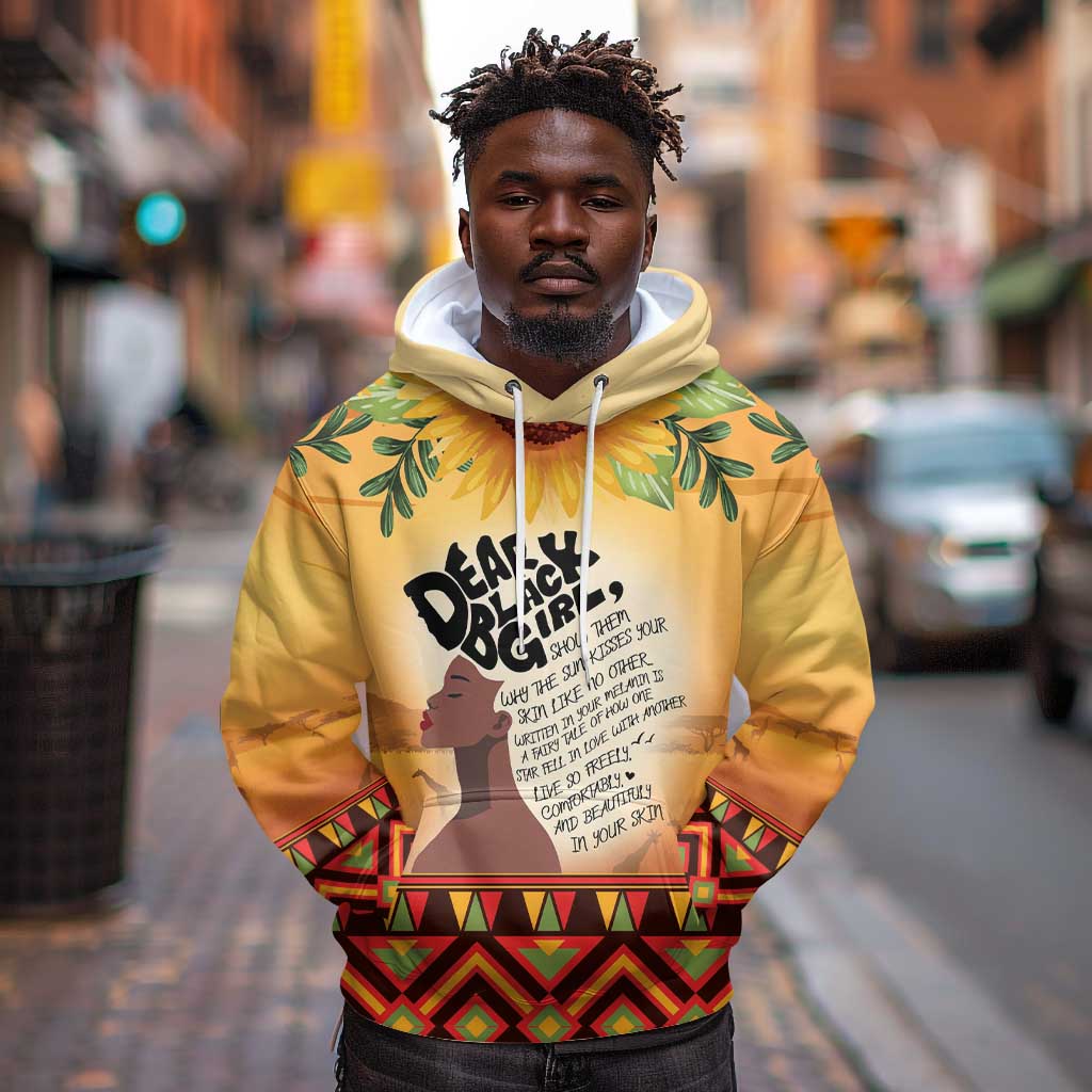 Dear Black Girl Hoodie African Pride Black Women