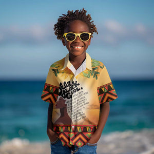 Dear Black Girl Kid Hawaiian Shirt African Pride Black Women