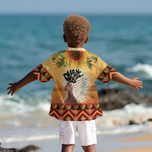 Dear Black Girl Kid Hawaiian Shirt African Pride Black Women