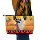 Dear Black Girl Leather Tote Bag African Pride Black Women