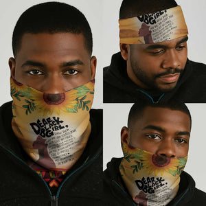 Dear Black Girl Neck Gaiter African Pride Black Women DT04