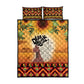 Dear Black Girl Quilt Bed Set African Pride Black Women