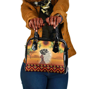 Dear Black Girl Shoulder Handbag African Pride Black Women