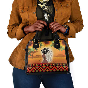 Dear Black Girl Shoulder Handbag African Pride Black Women