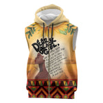 Dear Black Girl Sleeveless Zip Hoodie African Pride Black Women - African Pride