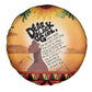 Dear Black Girl Spare Tire Cover African Pride Black Women