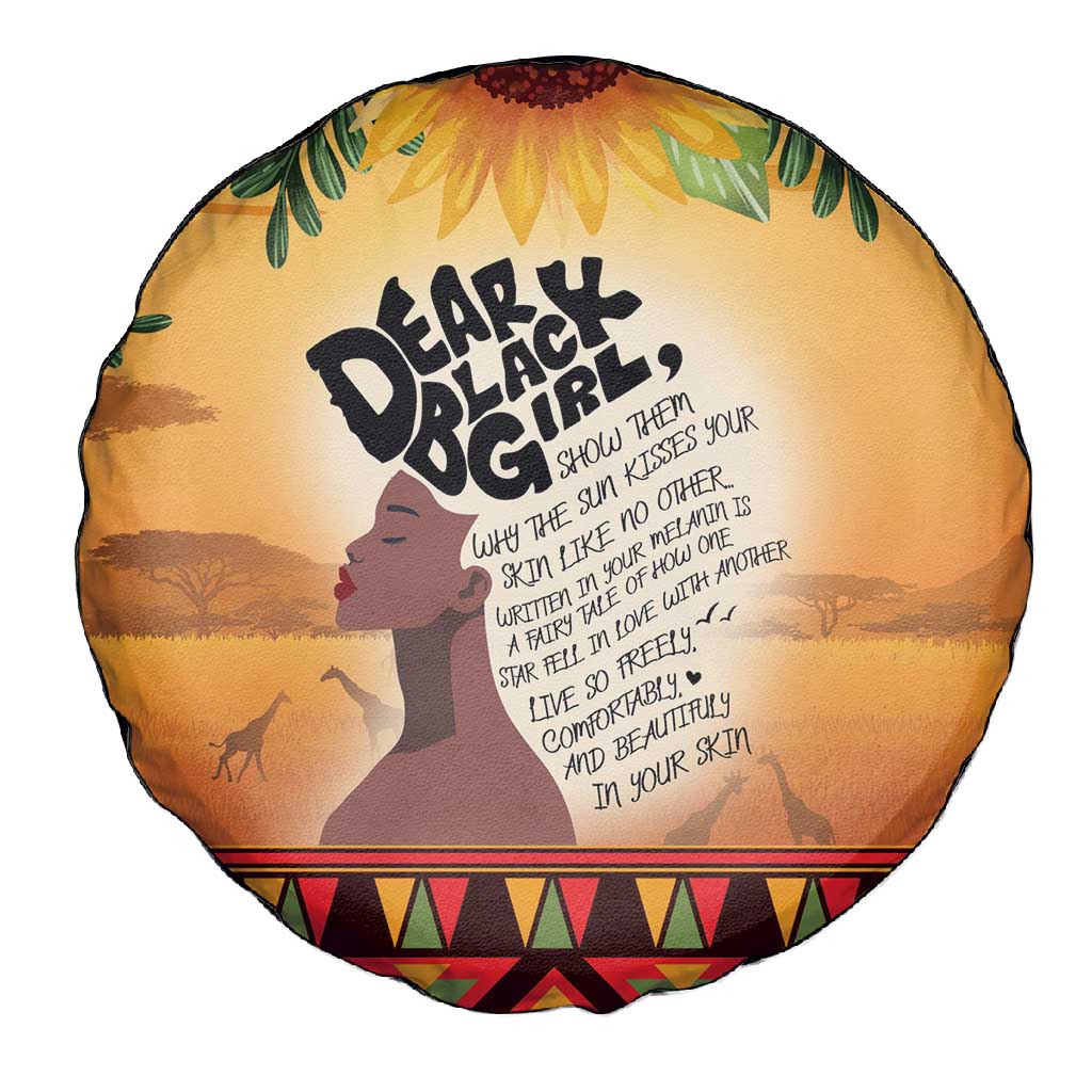 Dear Black Girl Spare Tire Cover African Pride Black Women