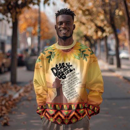 Dear Black Girl Sweatshirt African Pride Black Women
