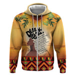 Dear Black Girl Zip Hoodie African Pride Black Women