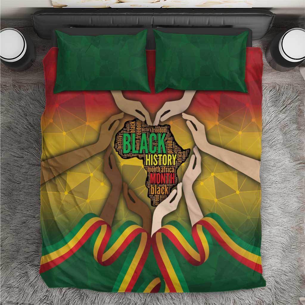 Black History Month Bedding Set I Am Black