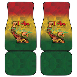 Black History Month Car Mats I Am Black