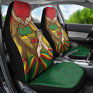 Black History Month Car Seat Cover I Am Black