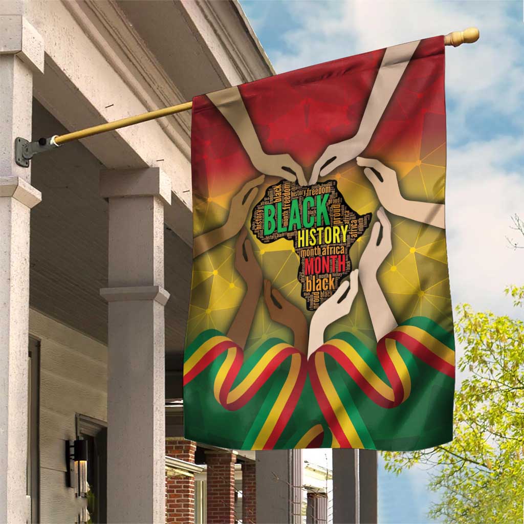 Black History Month Garden Flag I Am Black