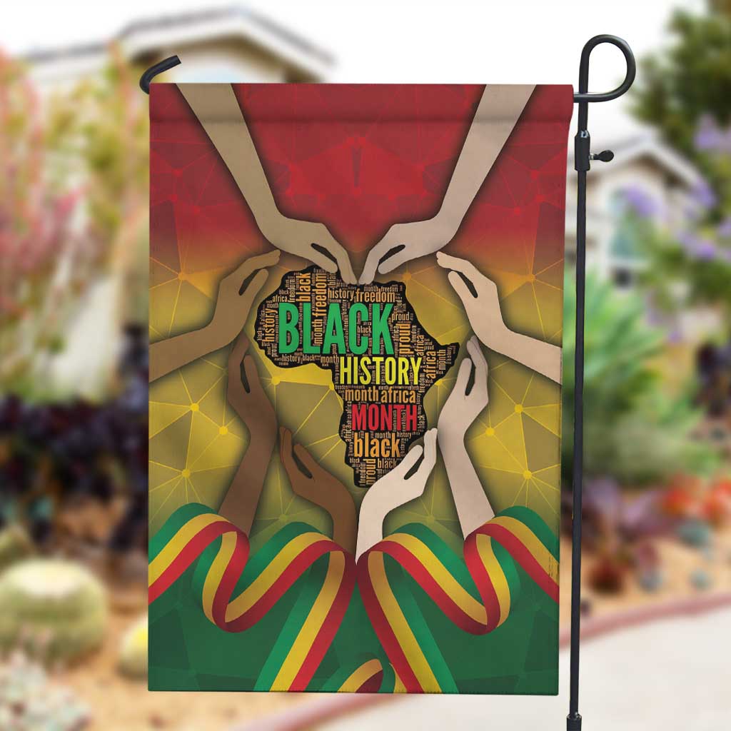 Black History Month Garden Flag I Am Black