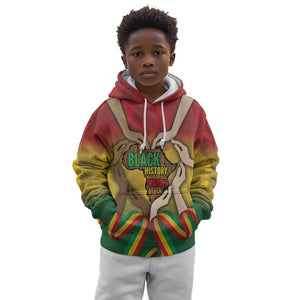 Black History Month Kid Hoodie I Am Black