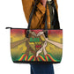 Black History Month Leather Tote Bag I Am Black